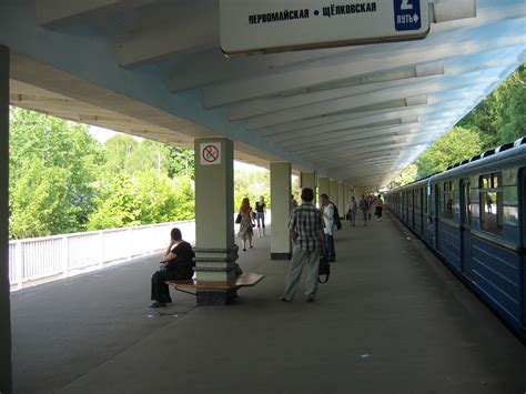Измайловский парк станция метро
