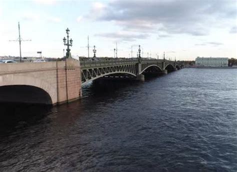 Развод троицкого моста в санкт петербурге