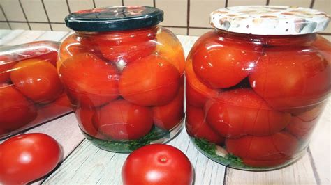 Рецепт помидоров