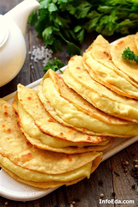 Тесто для кыстыбый с картошкой по татарски