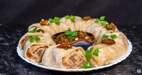 Узбекское блюдо ханум