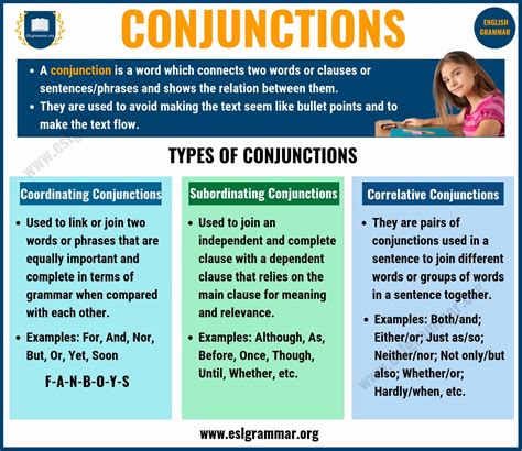 Conjunctions