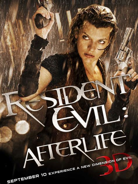Resident evil 4 afterlife 3d фильм 2010